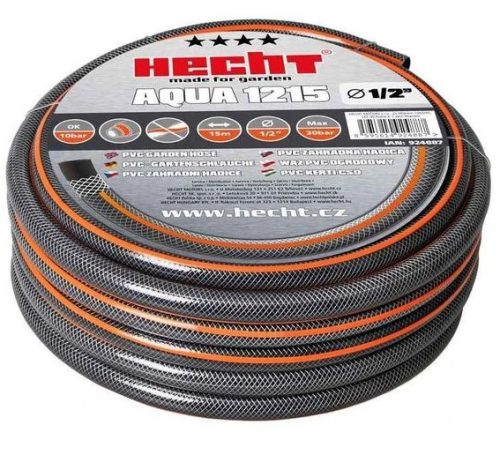 Hecht AQUA 1215-Locsolótömlő 1/2" 15m