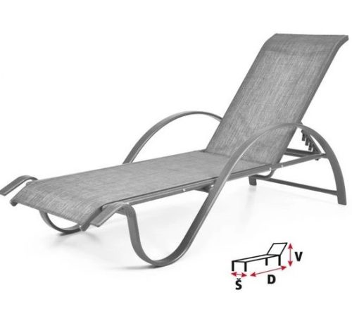 Hecht Sofia Lounger-Kerti napozóágy