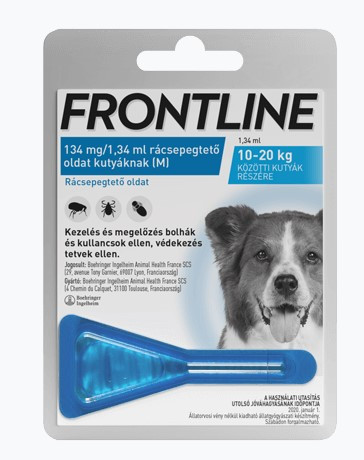 Frontline spot-on 10-20 kutya