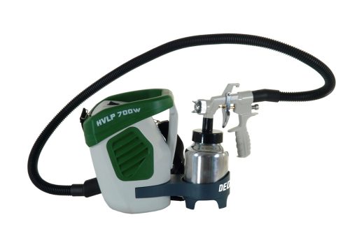 Elektromos festékszóró pisztoly HVLP 700W, 1liter (DED7413)